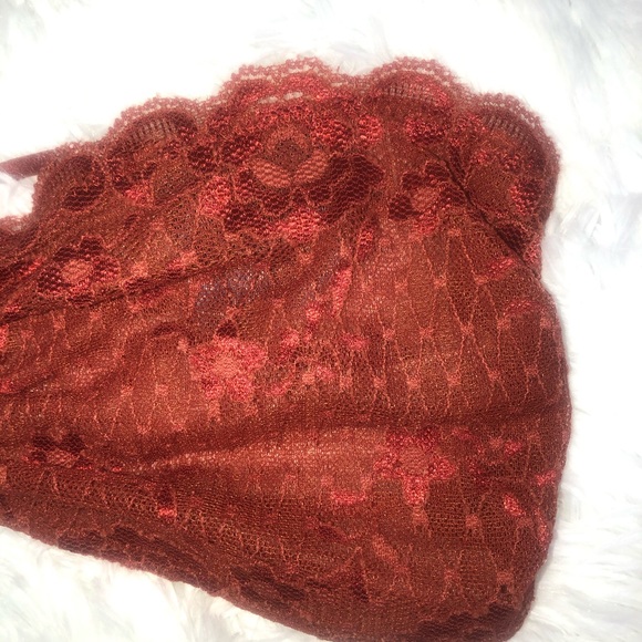 Intimately FP Camila Bandeau Bralette Terracota S - Picture 9 of 10